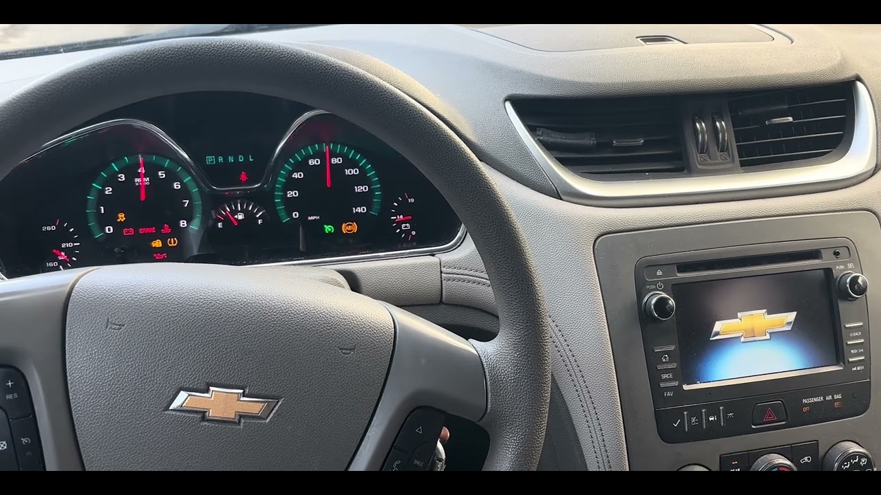 2016 Chevrolet Traverse LS Startup!!!