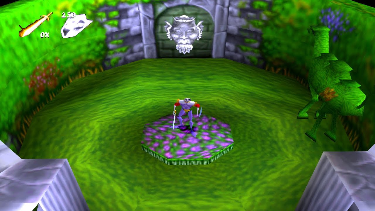 MEDIEVIL 1-PS1 (ITA) LIVELLO 11:IL PARCO DEL MANICOMIO