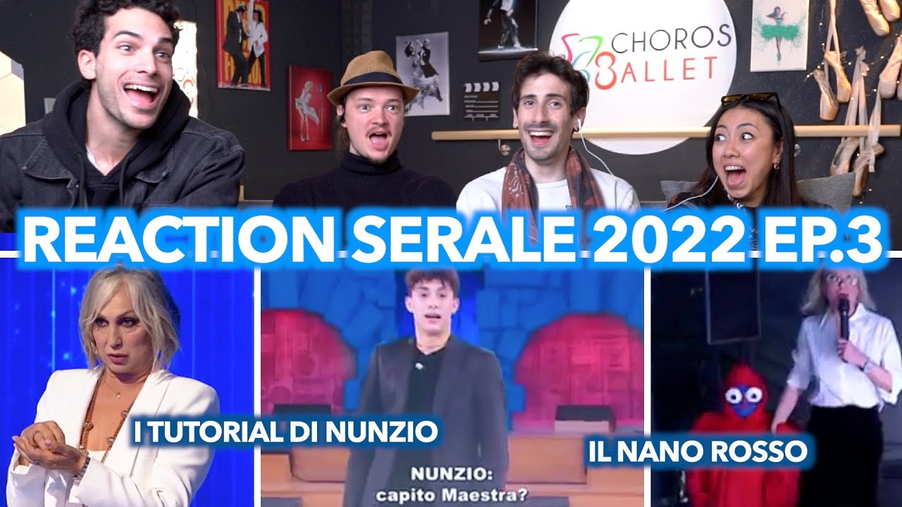 I TUTORIAL di Nunzio per la Celentano | Reaction Serale Amici 2022 ep.3