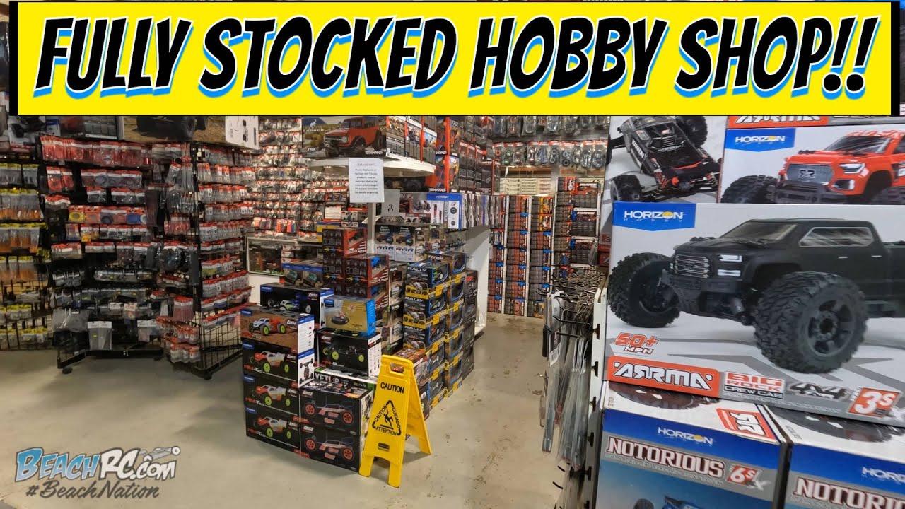 INSANE HOBBY SHOP!! Tour BeachRC.com