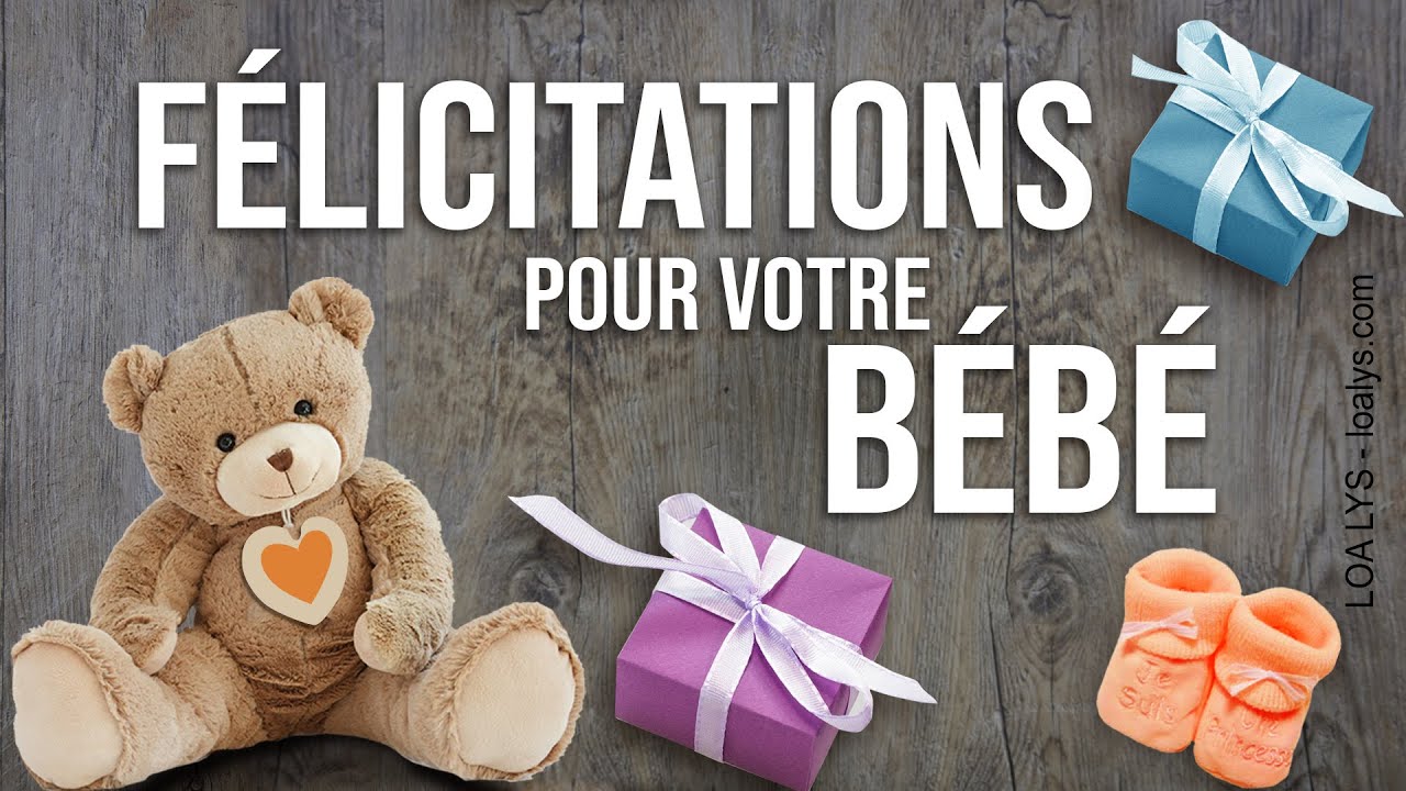 FELICITATIONS pour la NAISSANCE de votre bébé #joliecarte