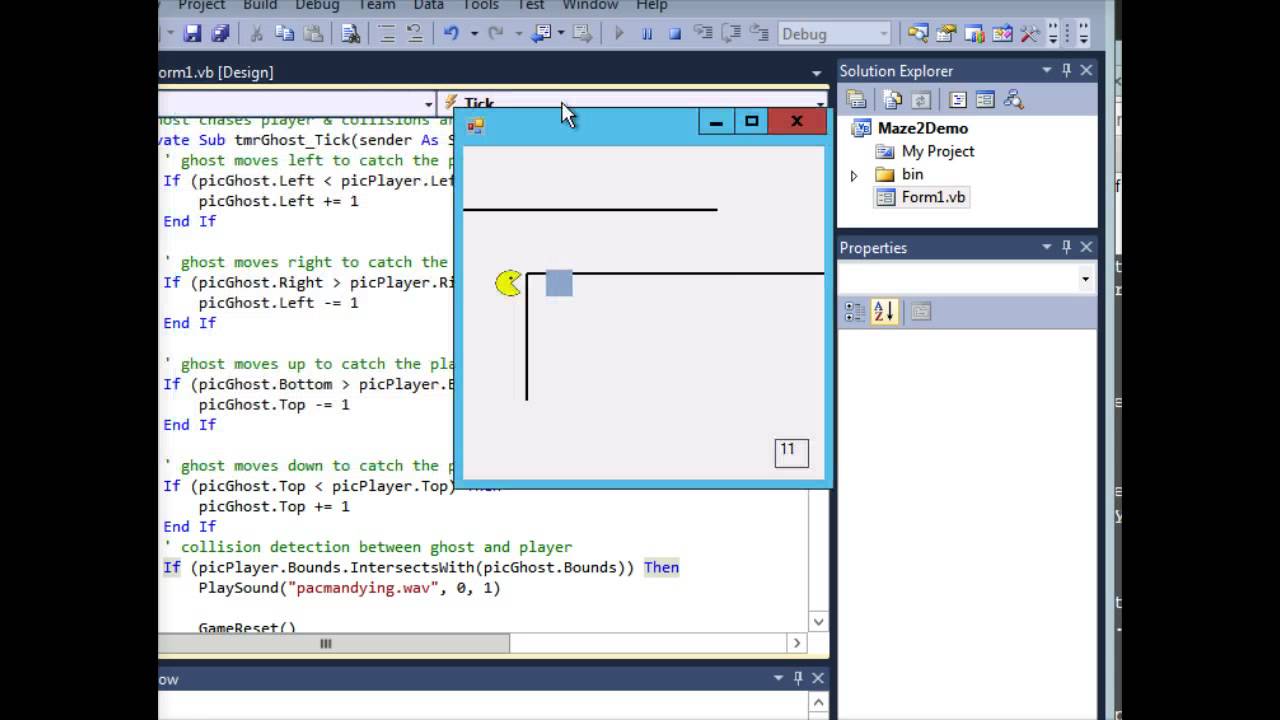 VB PictureBox Collision Detection
