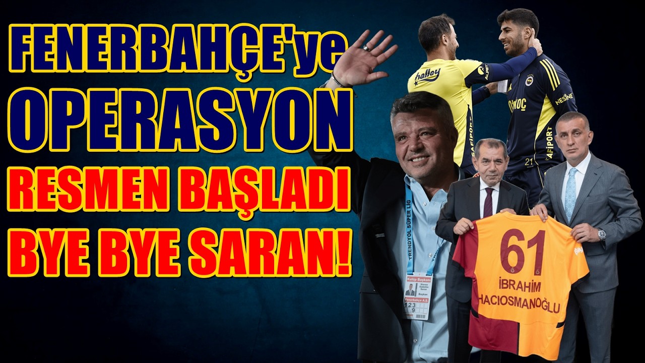 SONDAKİKA Fenerbah&ccedil;e'ye TFF Kumpası! Sadettin Saran'a OPERASYON! Galatasaray ile ANLAŞMA!