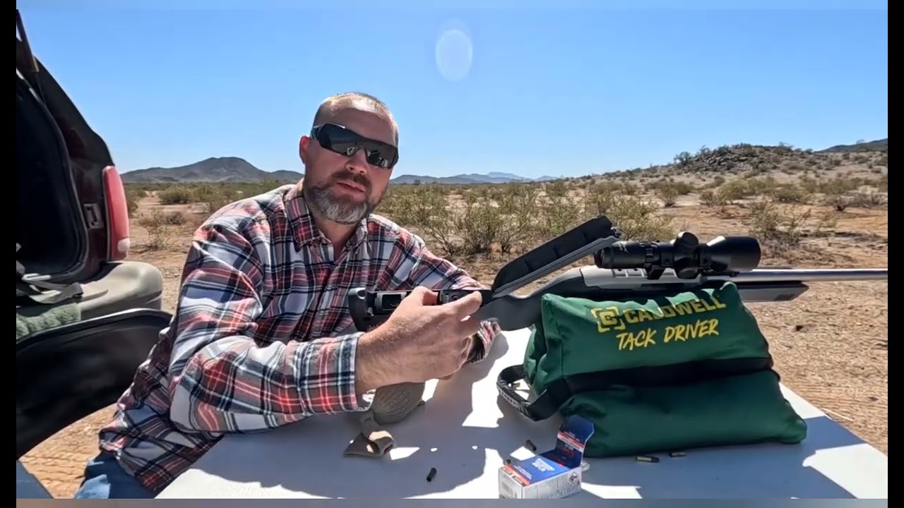 Ruger 10/22 Backpacker Takedown at 30yds