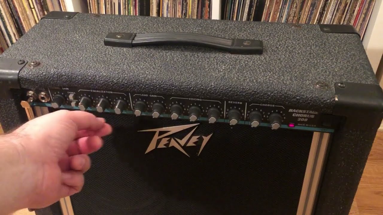 Peavey Backstage Chorus 208 Demo