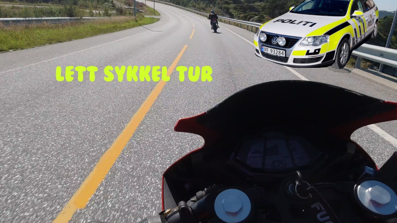 Kj&oslash;rer p&aring; langtur med lett sykler! | Norsk motovlog
