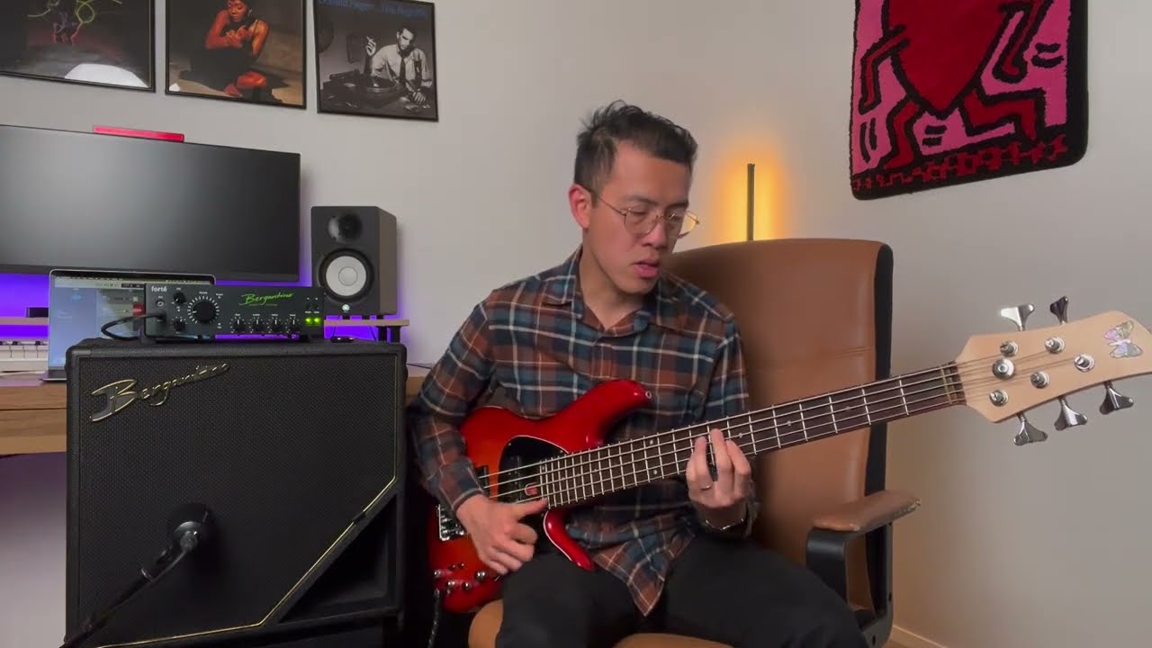 Bergantino Artist Daniel Sing demo clip of the Bergantino Ref II Series 112.