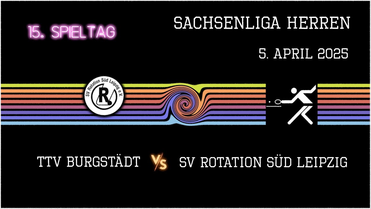 TTV Burgstädt - SV Rotation Süd Leipzig \\ Sachsenliga Herren