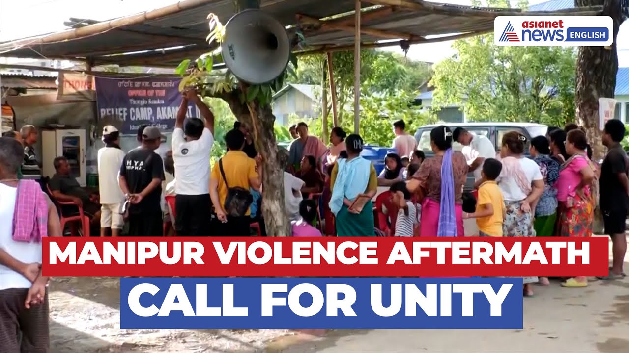 Manipur Violence Aftermath: Displaced Families in Imphal Relief Camp Demand Peace