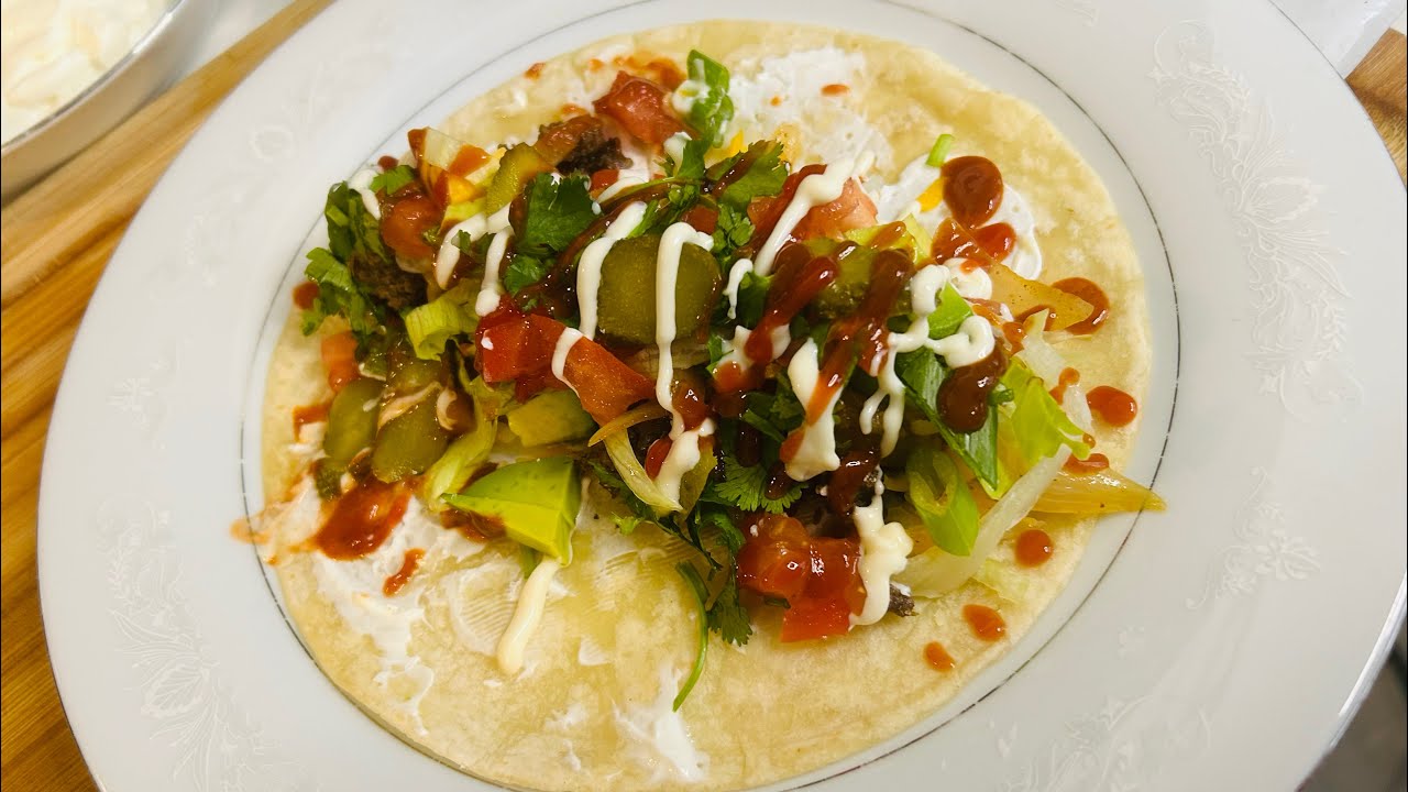 Ground beef tacos recipe🌮 | ￼ easy and delicious recipe.￼
