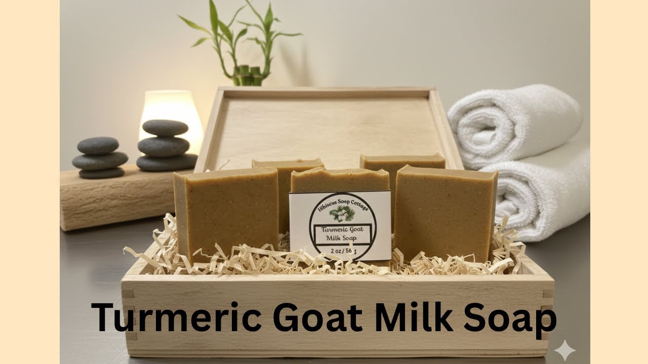  Golden Milk Soap ( Turmeric Soap )#coldpressedsoap #soapmaking #soap #turmericsoap 