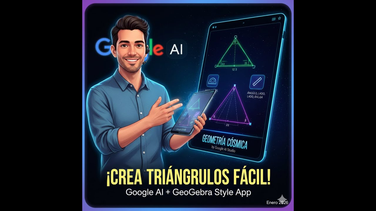 Geometría 2.0: Mi nueva App para construcción de Triángulos con IA