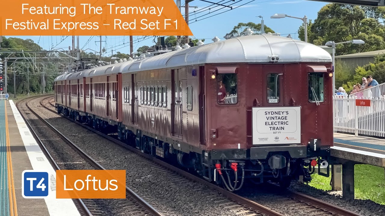 Transport for Sydney Vlog 601: Loftus Part 3 - Featuring The Tramway Festival Express