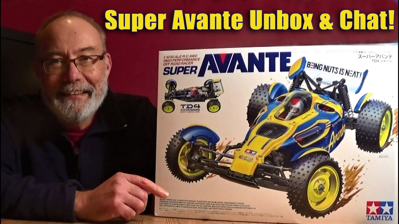 Распаковка и чат Tamiya TD4 Super Avante! + Готовое шасси! Спасибо, RC Elf!
