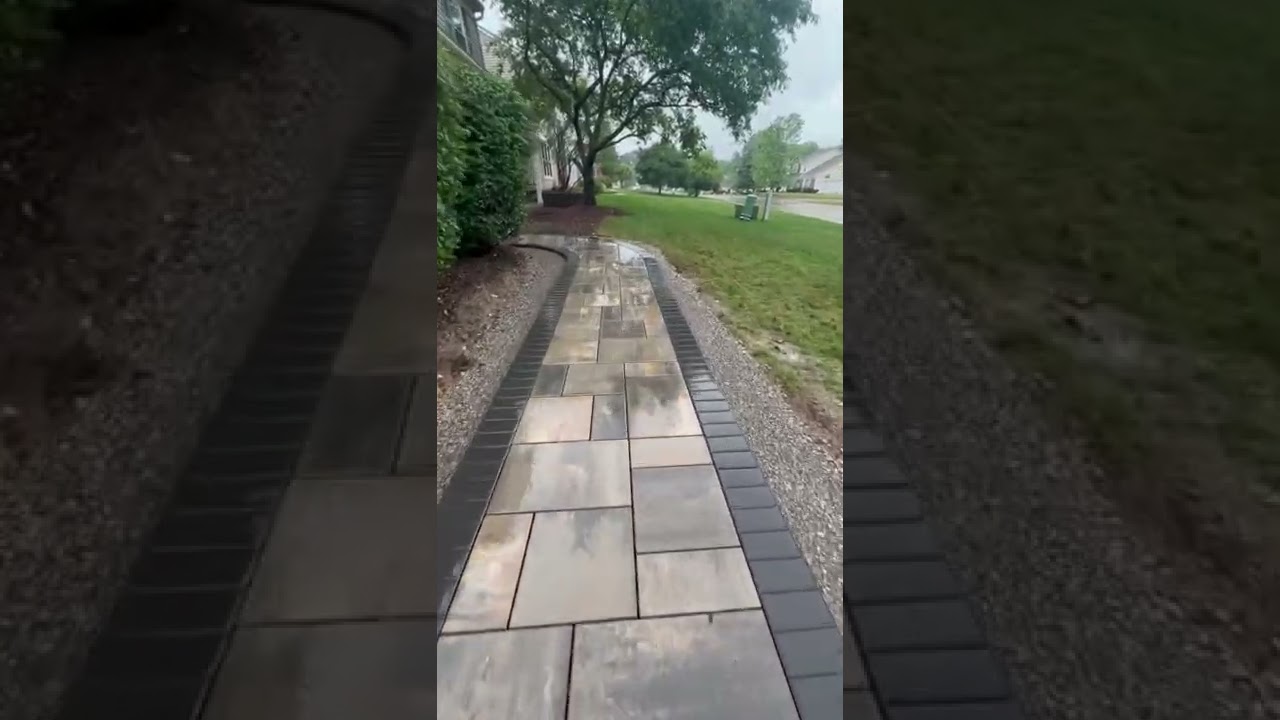 How to Build a Brick Paver Walkway with Unilock
