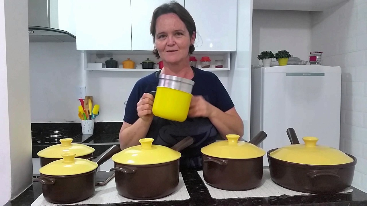 Panelas de Porcelana da Cozinha MRV