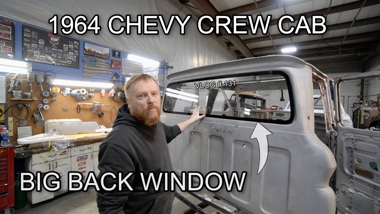 “Big Back Window Swap on a 1964 Chevy Crew Cab – Looks INSANE Now”