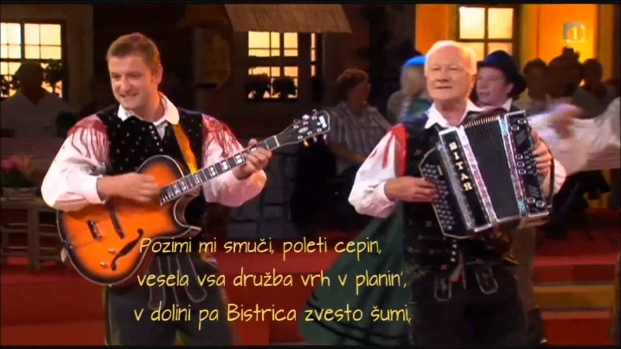 Ansambel bratov Poljanšek - Veselo v Kamnik - TV SLO1 - 5.10.2012