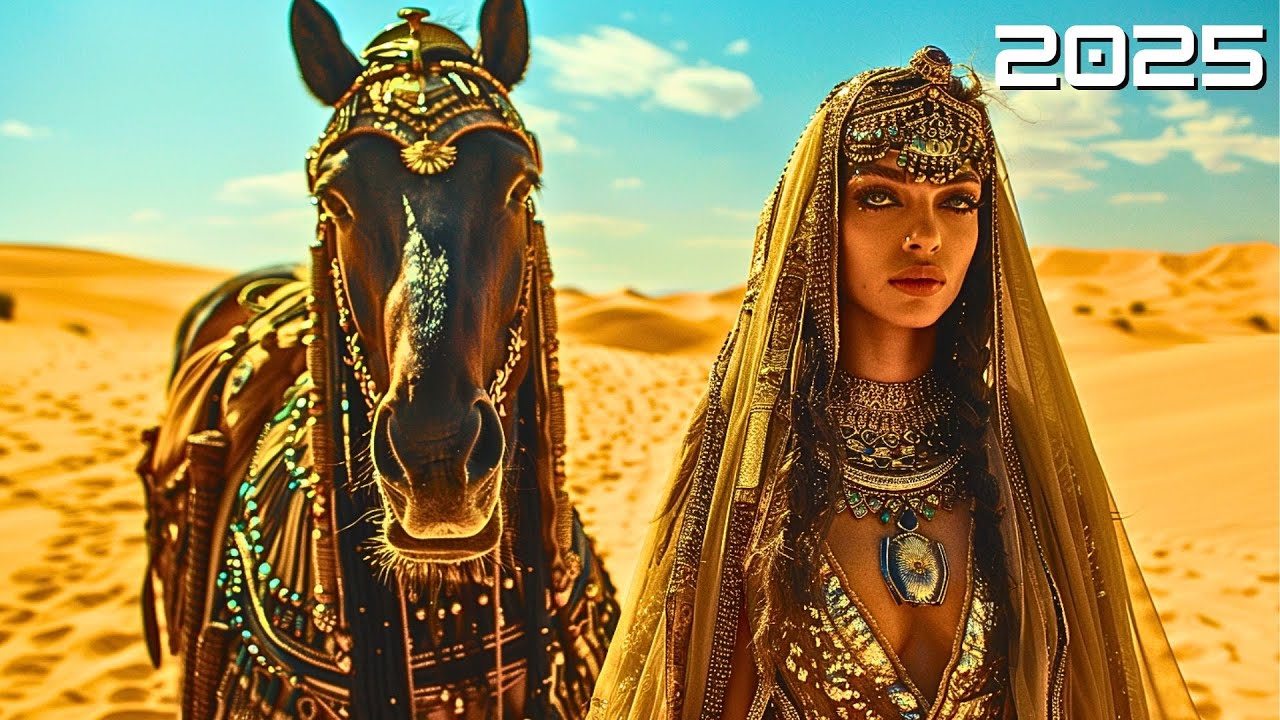 Arabian Music | Relaxing Egyptian Music - Desert Moonlight: Enlightening Oud & Qanun Sounds