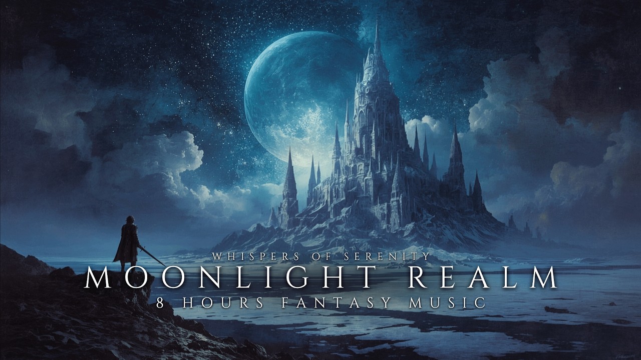 Moonlight Realm | 8 Hours Fantasy Sleep Music | Fantasy Ambience for Deep Rest & Relaxation