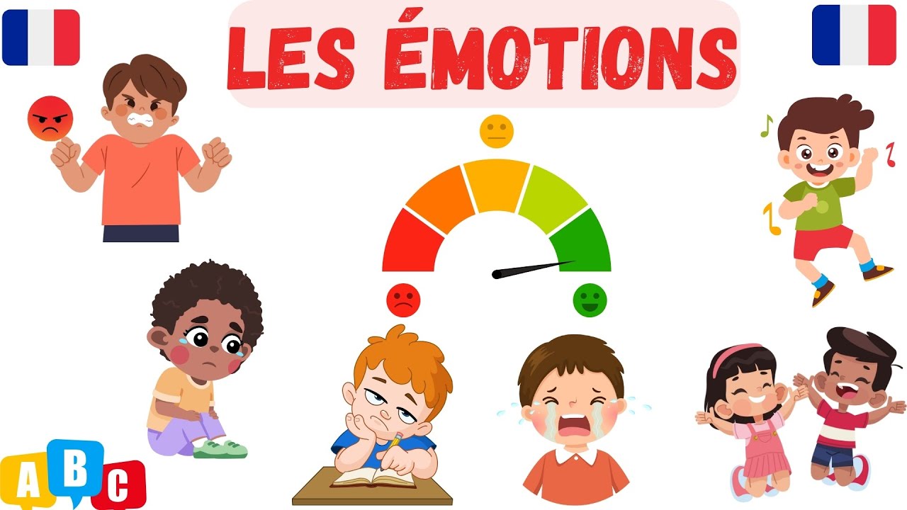 Apprendre les émotions en français - learn about emotions