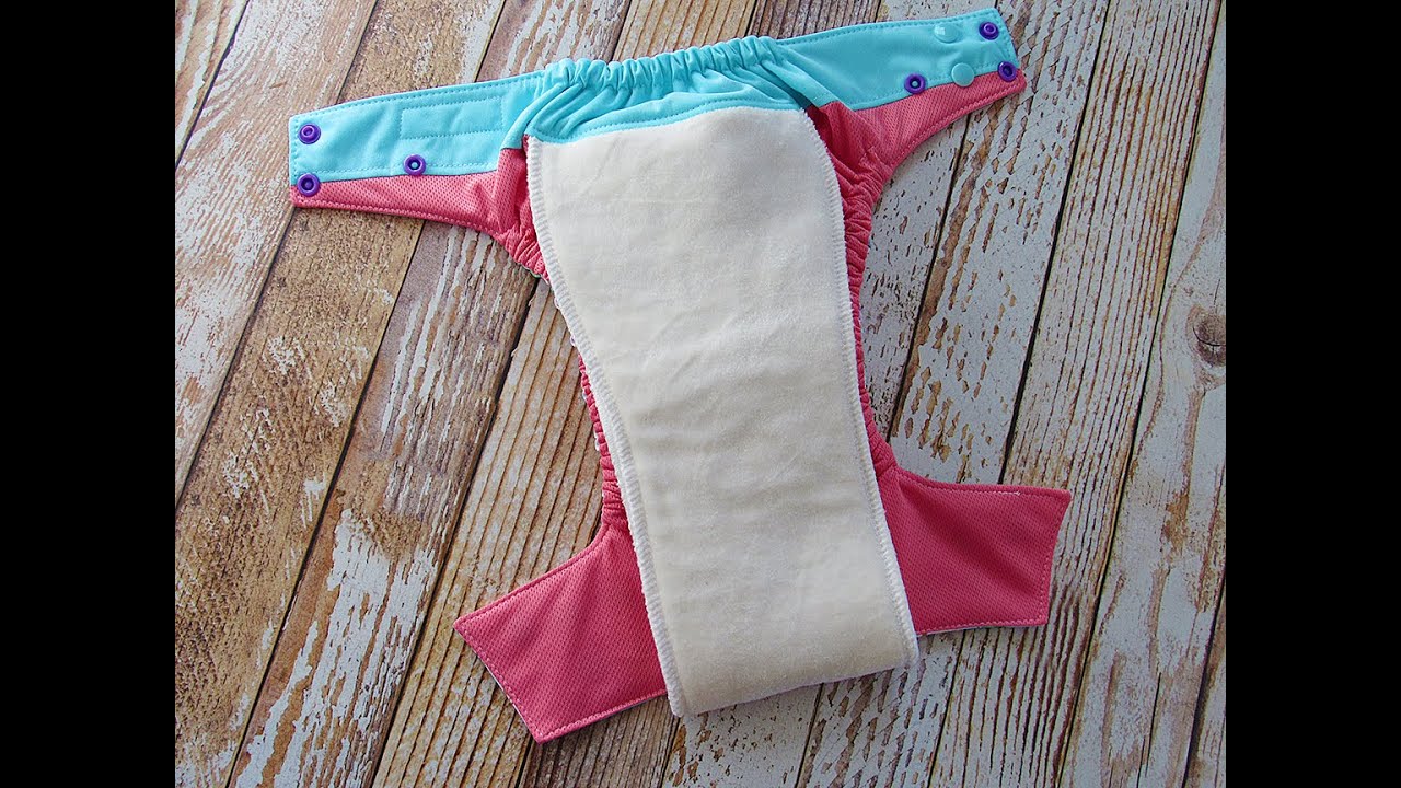 How to Sew an All in One Cloth Diaper