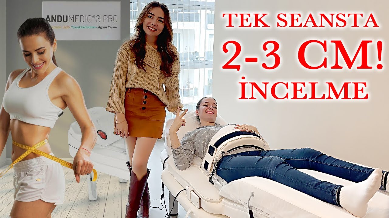 Andulasyon Cihazı İle 30 Dakikada 3 Cm İnceldim! ANDUMEDIC 3 PRO!