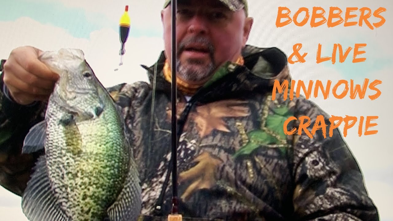 Bobbers & Live Minnows for Crappie- Louisiana style Slabs