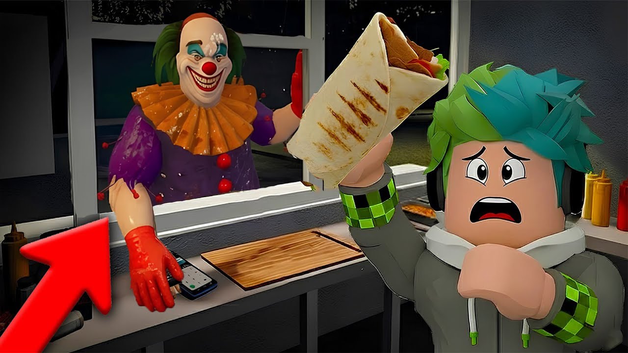 KORKUNÇ PAYLAÇO GECE DÖNERCİMİZE GELDİ | SCARY SHAWARMA KIOSK THE ANOMALY