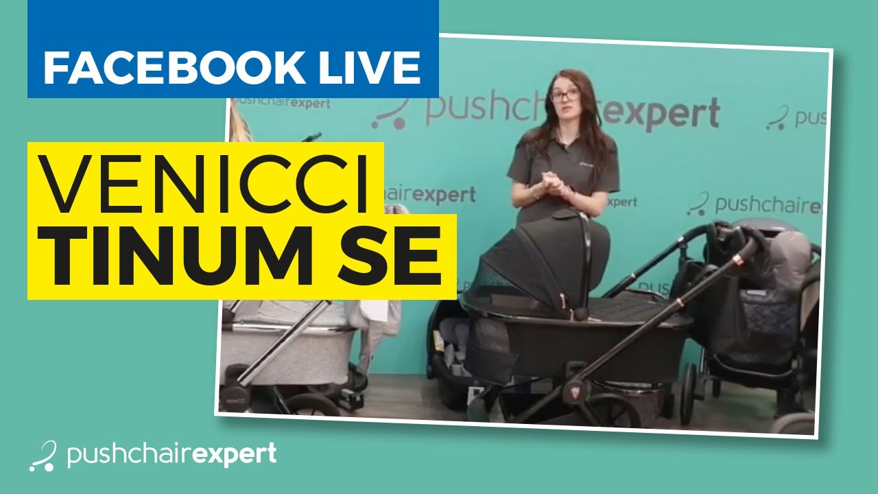 Facebook Live: new Venicci Tinum SE Stylish Black!