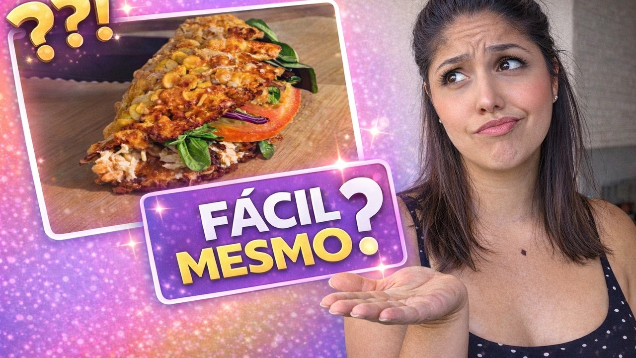 TENTEI fazer a receita mais fácil da internet