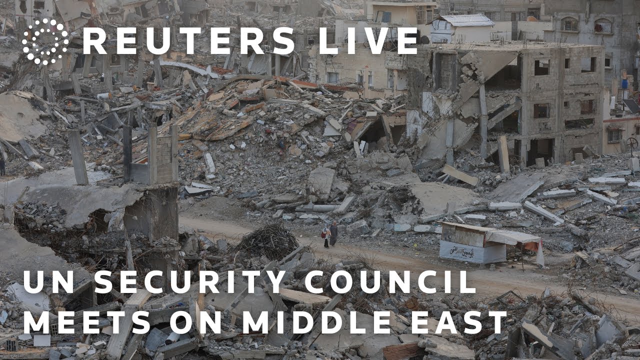 LIVE: UN Security Council meets to discuss the Middle East