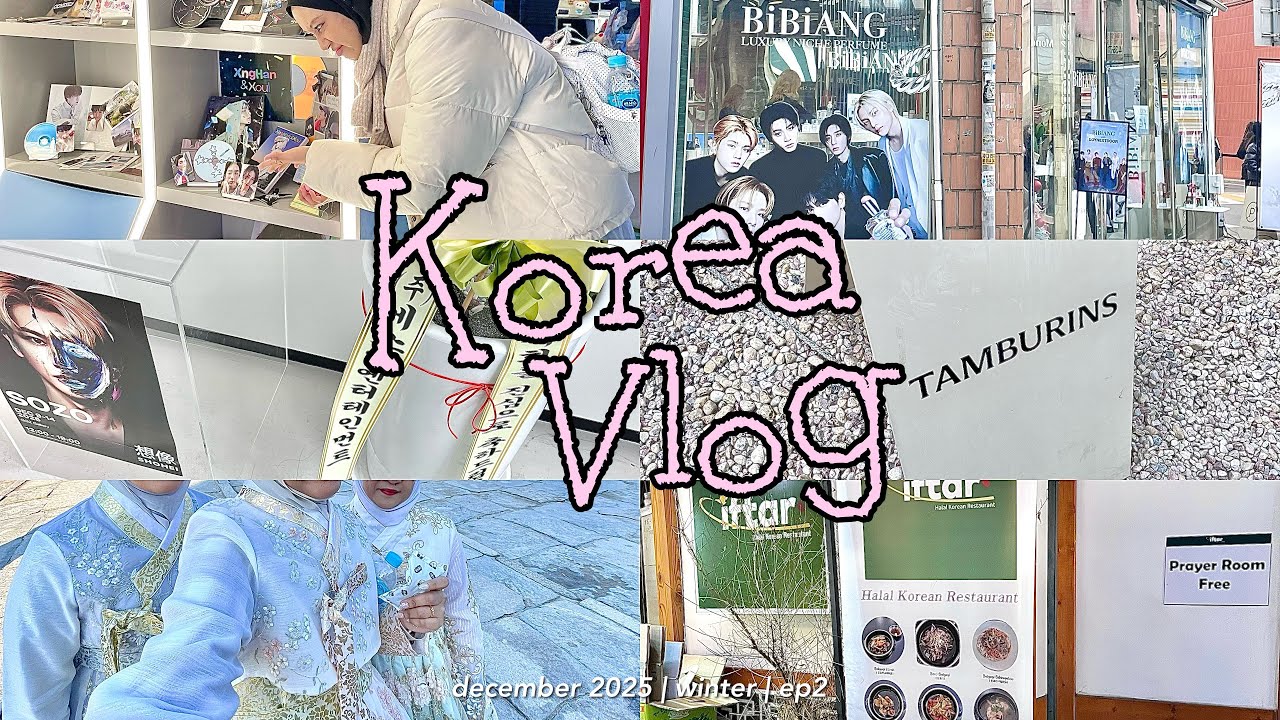 [Korea Vlog] Day 2 & 3 in Korea | SOZO exhibition • Seongsu • Gyeongbokgung Palace