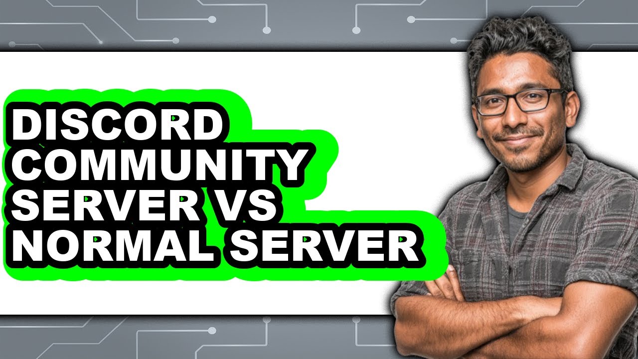 Discord Community Server vs. Normal Server - 2025 Comparison