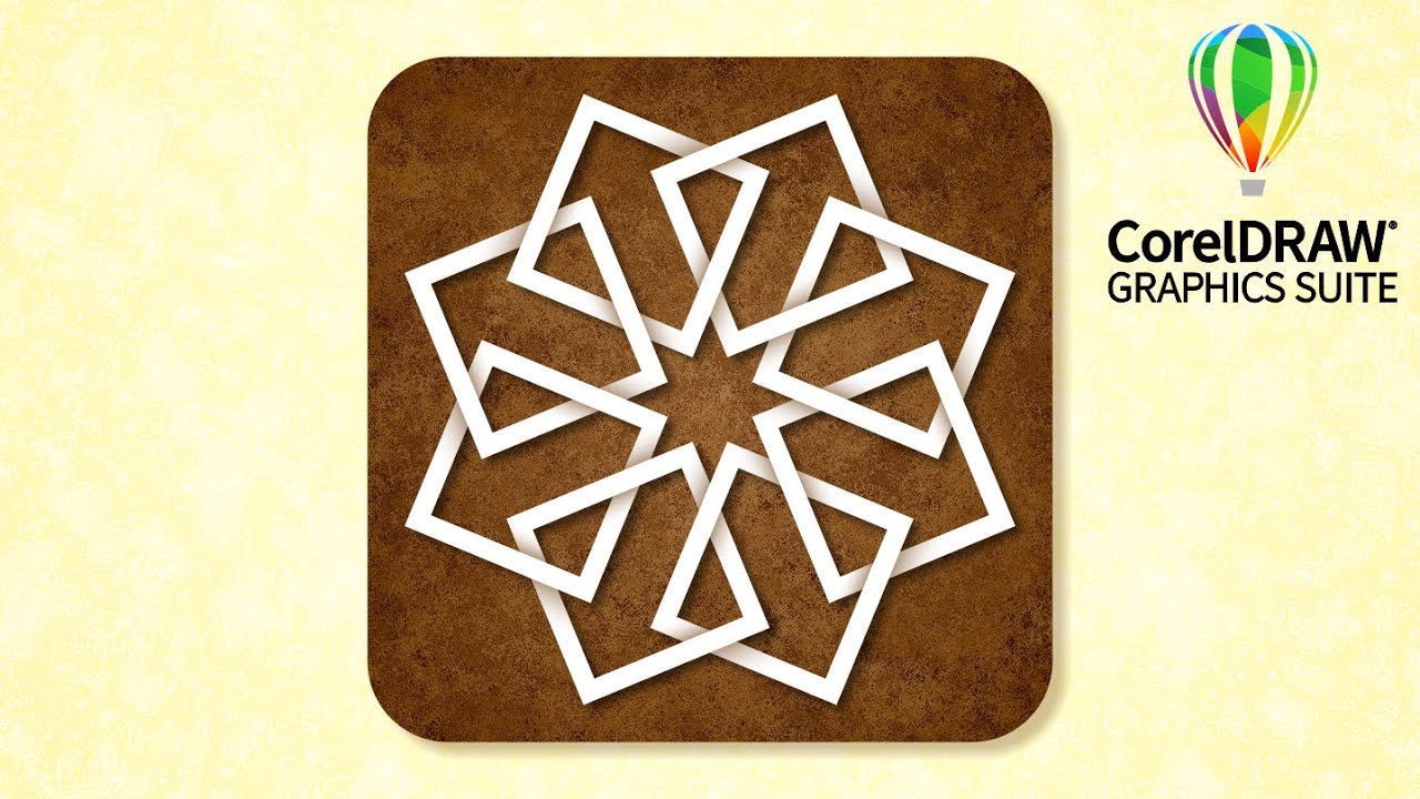 Islamic pattern | Decoration | Corel DRAW tutorials | 008