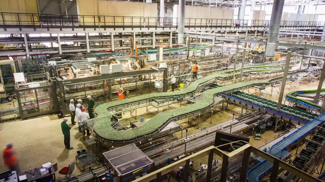 Grolsch Bottle Line with WestRock Automated Packaging System