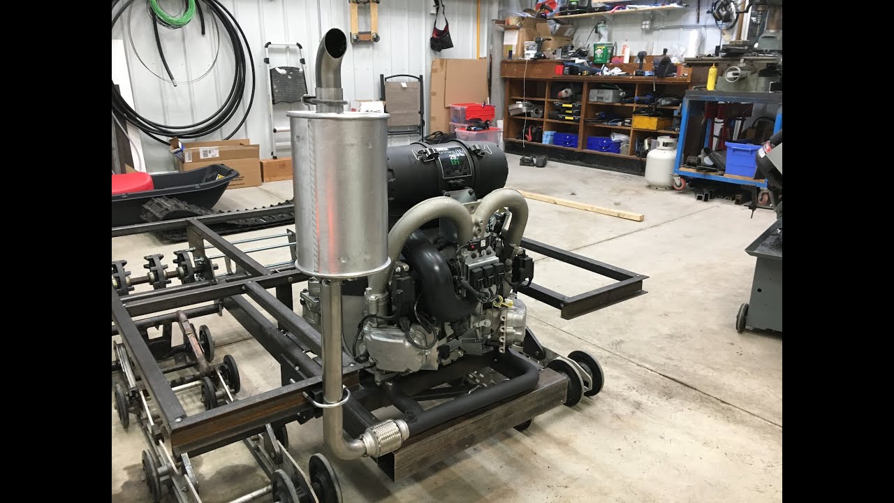 Mini Snow Cat pt14 - Exhaust manifold