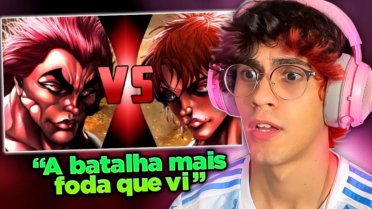 LIRA REAGE a YUJIRO VS BAKI | Confronto Lendário