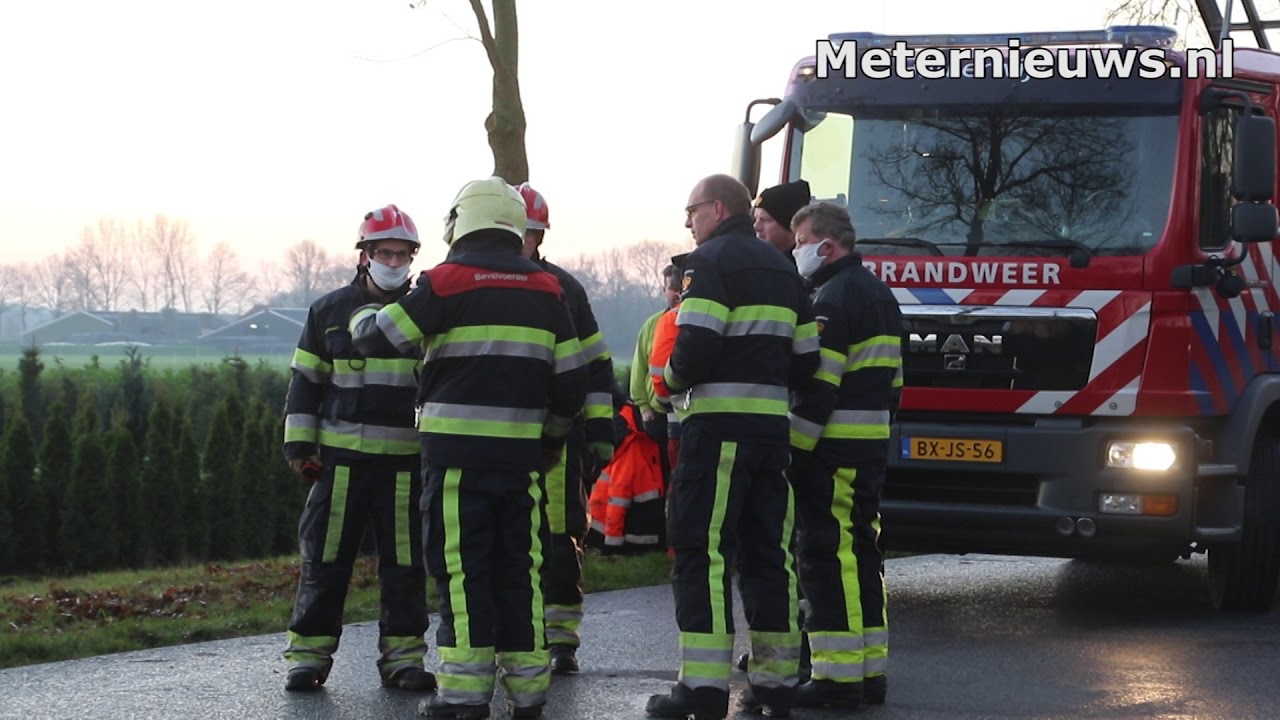 Auto ongeval in Een West
