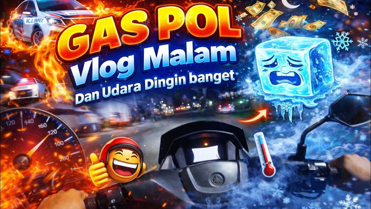 Vlog Malam Jalur PJB dan Pasar Sumberpucung Seru Banget || Motovlog 