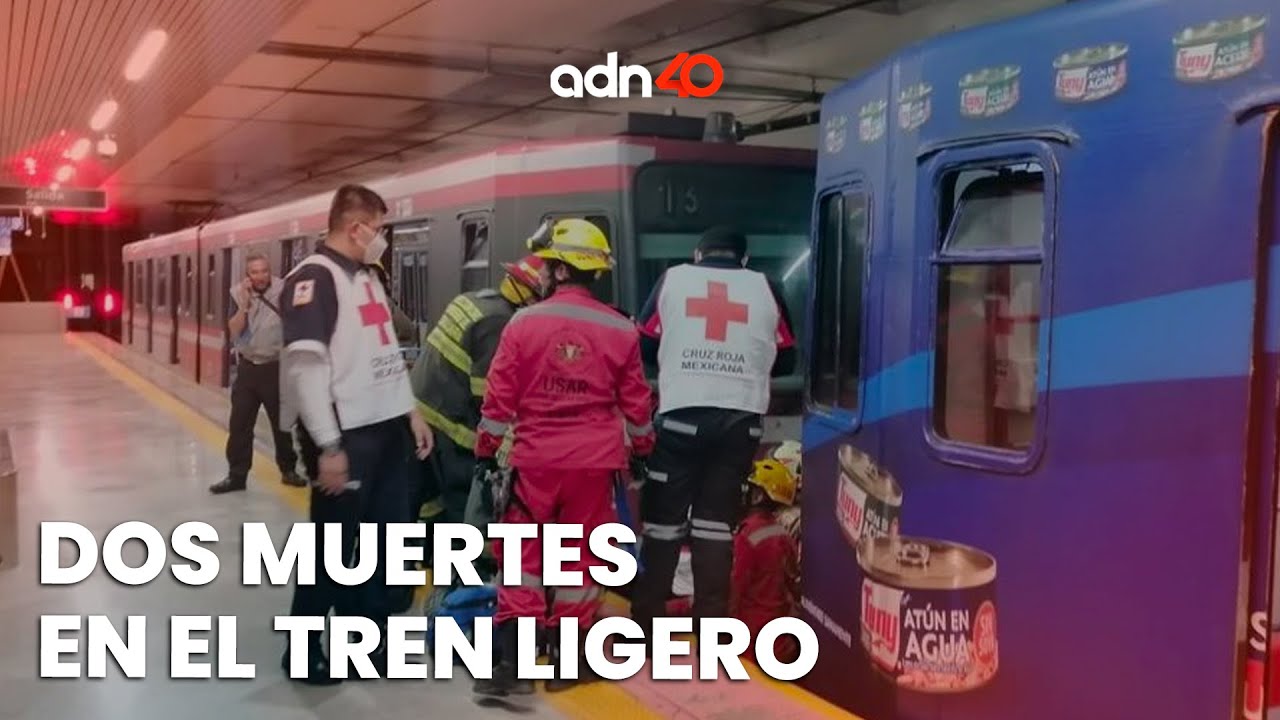 Dos personas han caído a las vías del tren ligero en Guadalajara, aparentemente no fueron accidentes