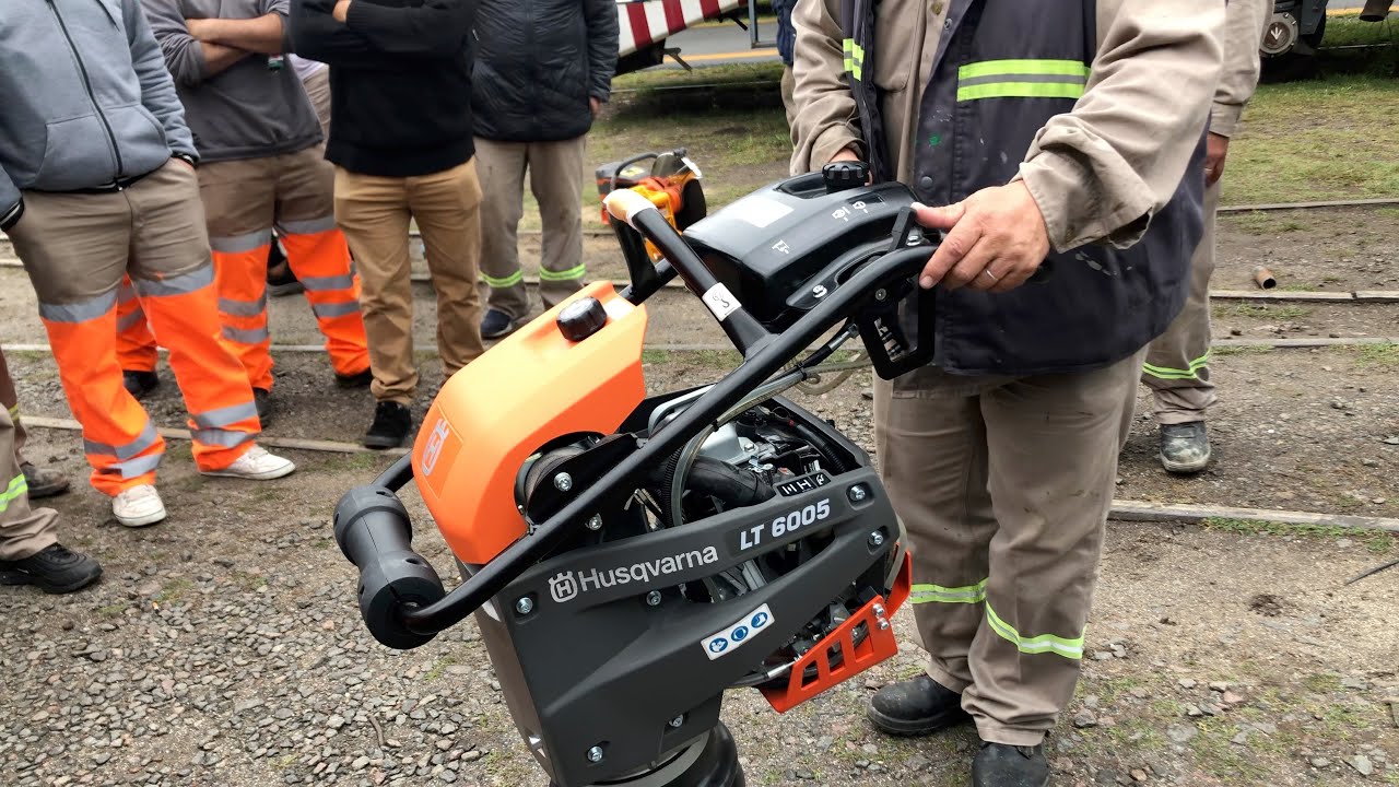 Motopison HUSQVARNA LT6005 PUESTA EN MARCHA  CAPITULO 3 Y CORTADORA DE POTENCIA HUSQVARNA K1270 RAIL