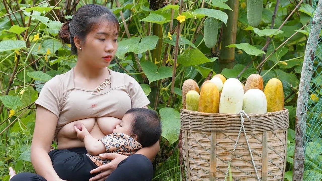 Single Mother Living in a Small Poor Village | Calm Rural Life & Daily Routine