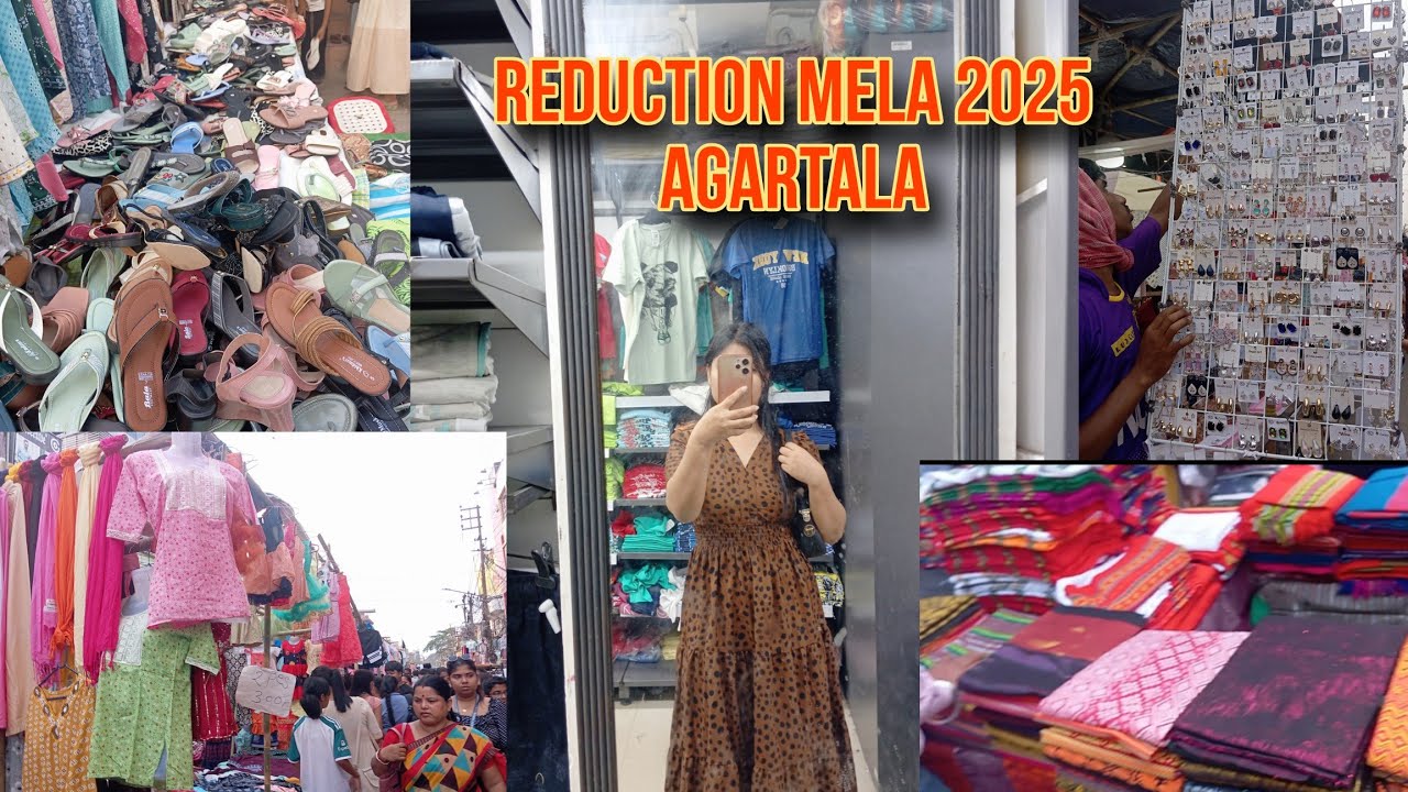 Reduction Mela 2025  Agartala l Pair ₹50 Rupees Only l #chaitramela #reductionmela @TheShilaDebbarma