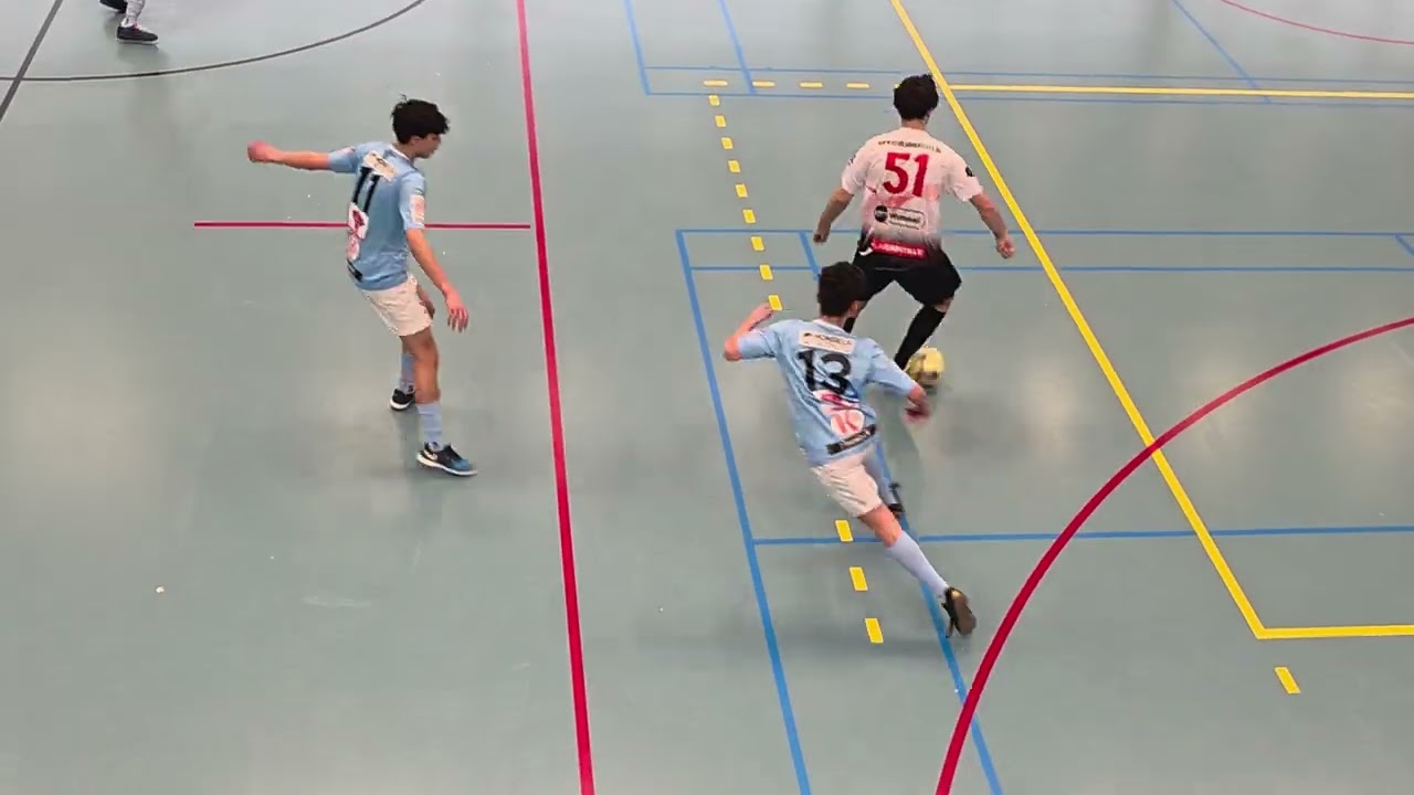 U17 Futsal Jette - Bourazza 4-0 ( 1ere période)