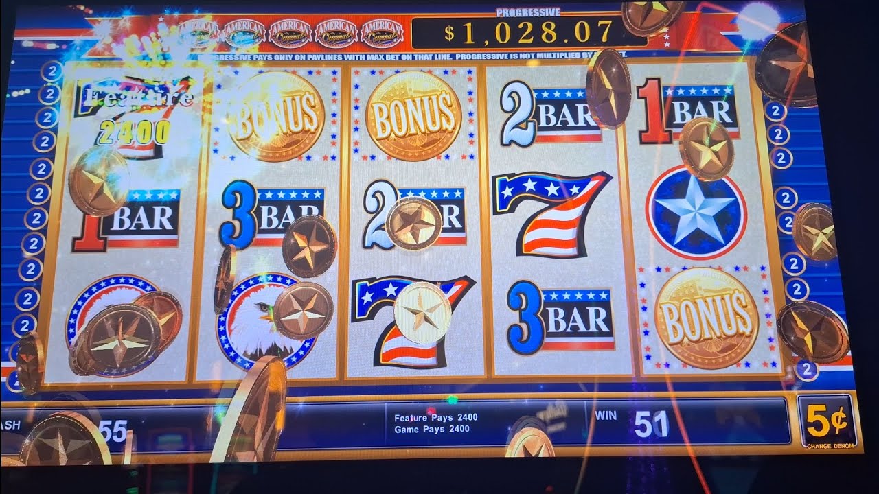 American Original Multi Denom Slot Play @ Bally's Evansville!!!  50 Free Games @ 2X Pay Bonus!!!
