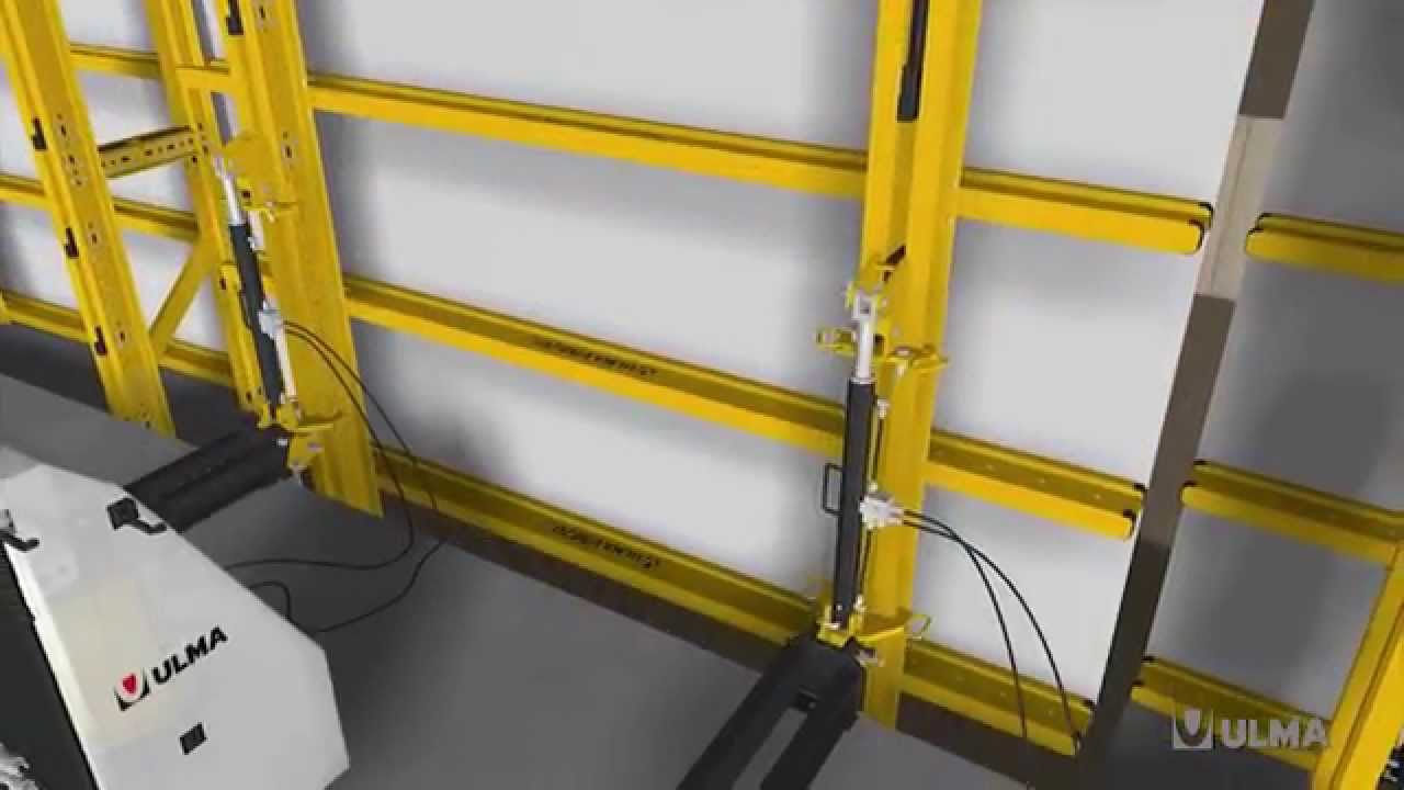 HWS Hydraulic Windshield System - ULMA Construction [en]