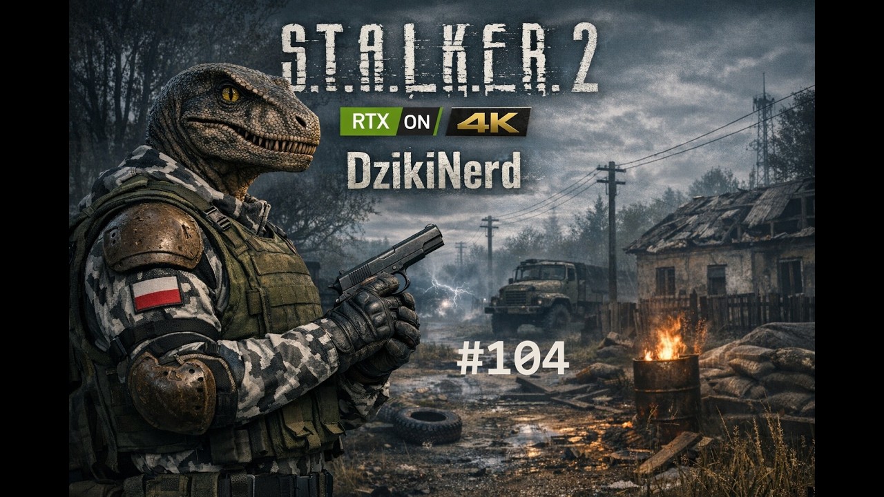☢️STALKER 2 PL #104 Pomagamy Szprotce znaleźć kumpli | Przeszukujemy Wioskę Żółtodziobów (Kordon)