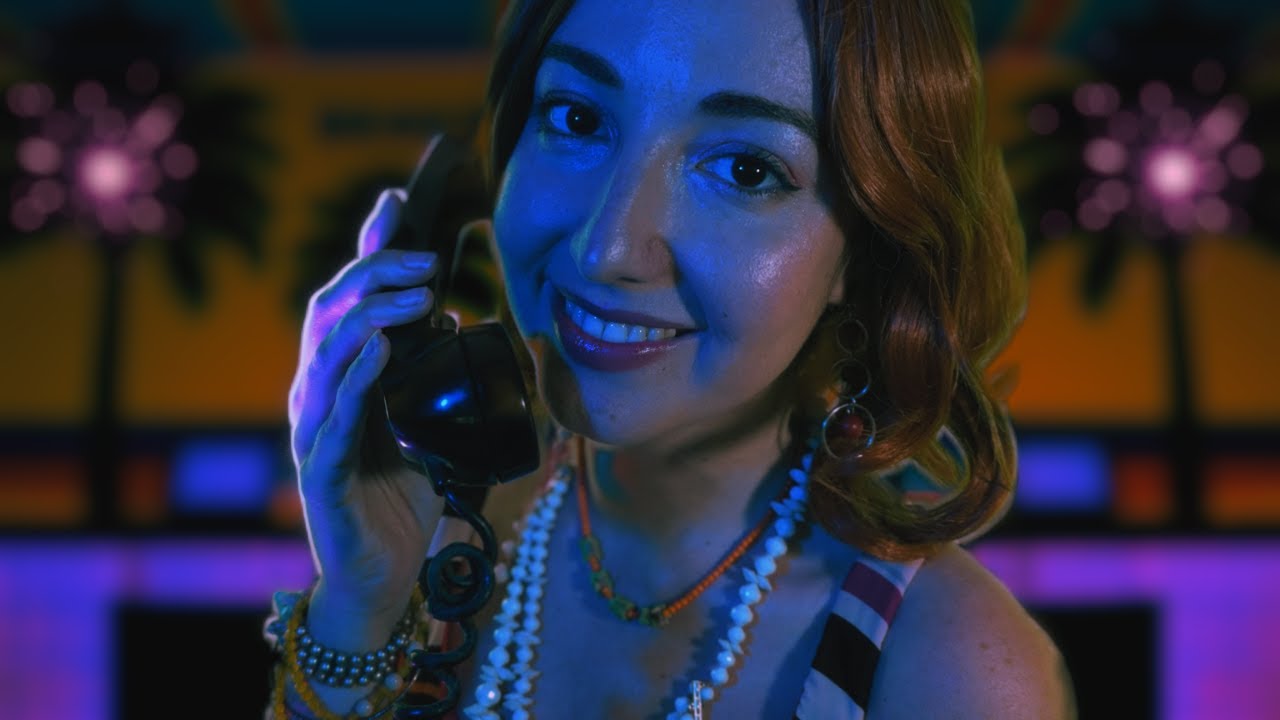 ASMR Multidimensional Hotel Check-In 🌴Sci-Fi Roleplay🌊
