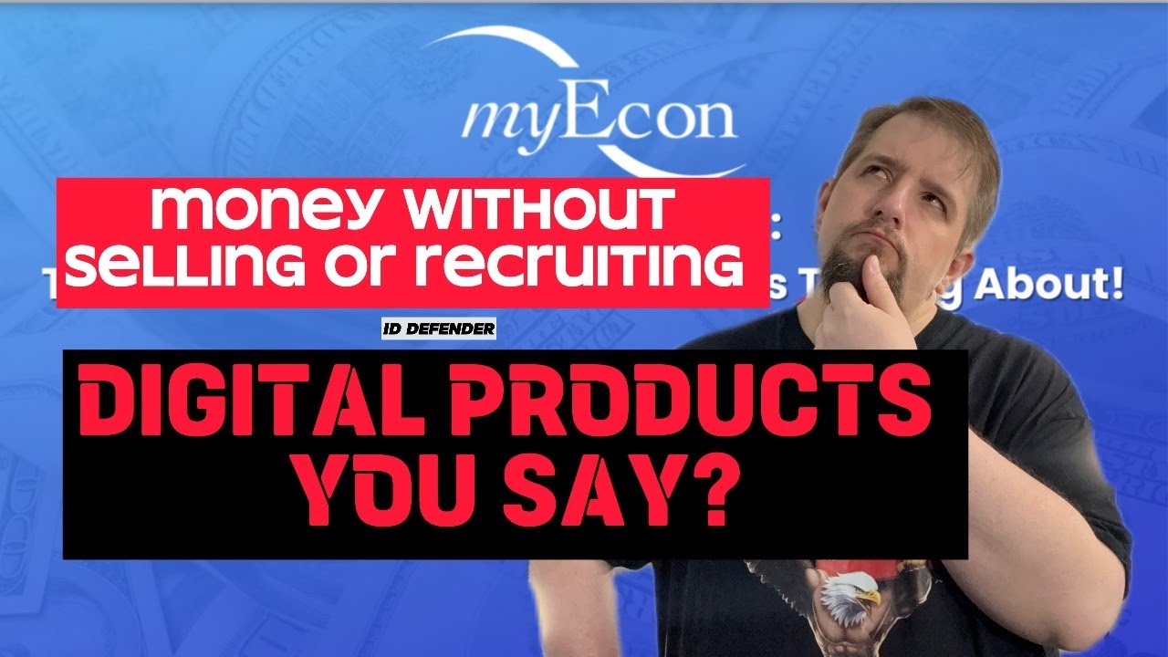 myEcon ID defender product. Make money online without recruiting  